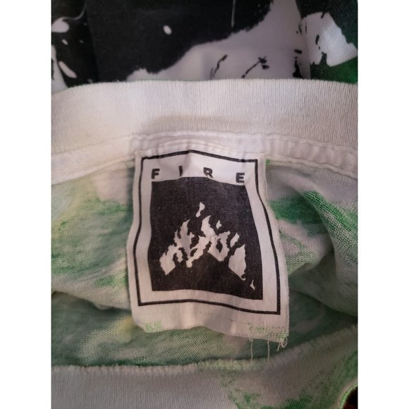 Vintage‎ 80s/90s Peace Symbol Paint Splatter Tee - Picture 4 of 4